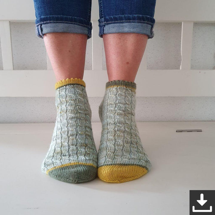 Mausezahn Socken Strickanleitung - Ducathi (PDF)