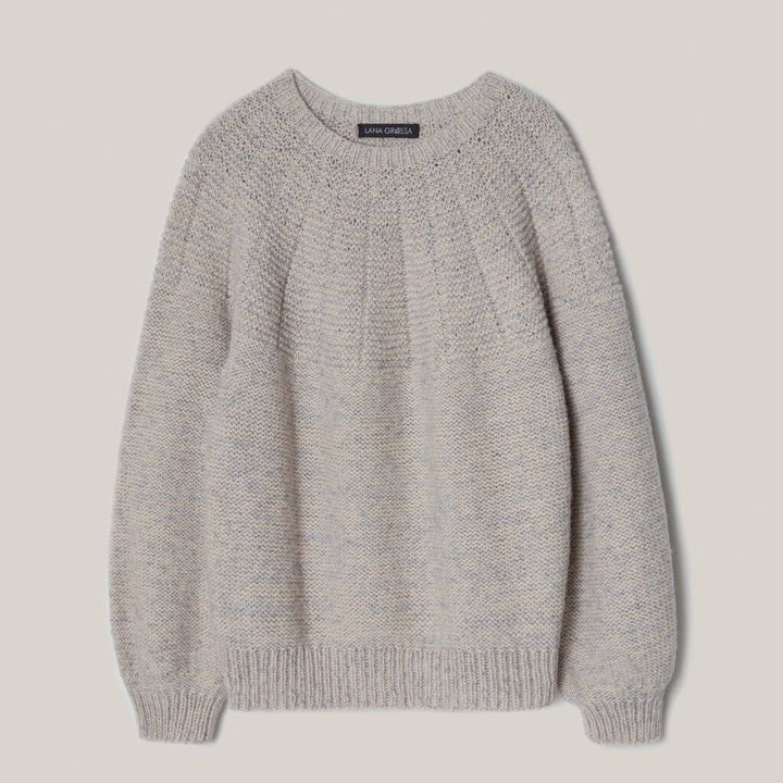 Lana Grossa Pattern Edler Rundpassenpullover Strickanleitung - Lana Grossa (PDF) Lieblingsgarn