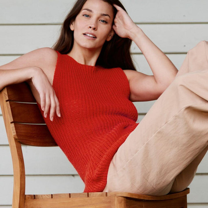 Lana Grossa Pattern Damen Top Strickset - Lana Grossa (PDF) bei bei bei bei bei bei bei bei bei bei bei bei Lieblingsgarn