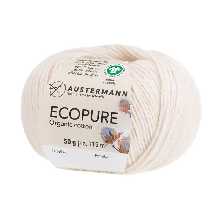 Austermann Ecopure 50g - Bio-Baumwollgarn bei bei bei bei bei bei bei bei bei bei Lieblingsgarn