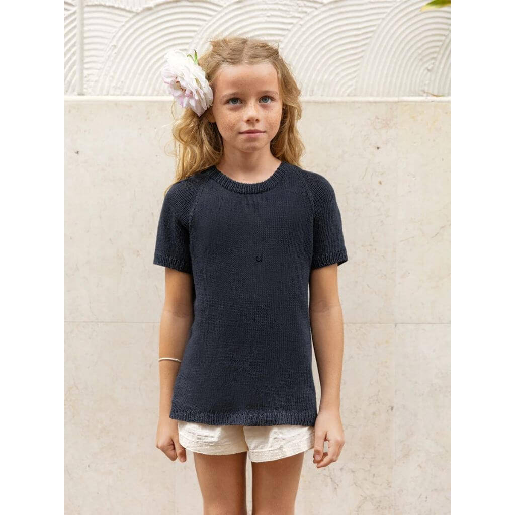 Sandnes Garn Shirt Robin Tee Junior Strickanleitung - Sandnes Garn (Heft) Lieblingsgarn