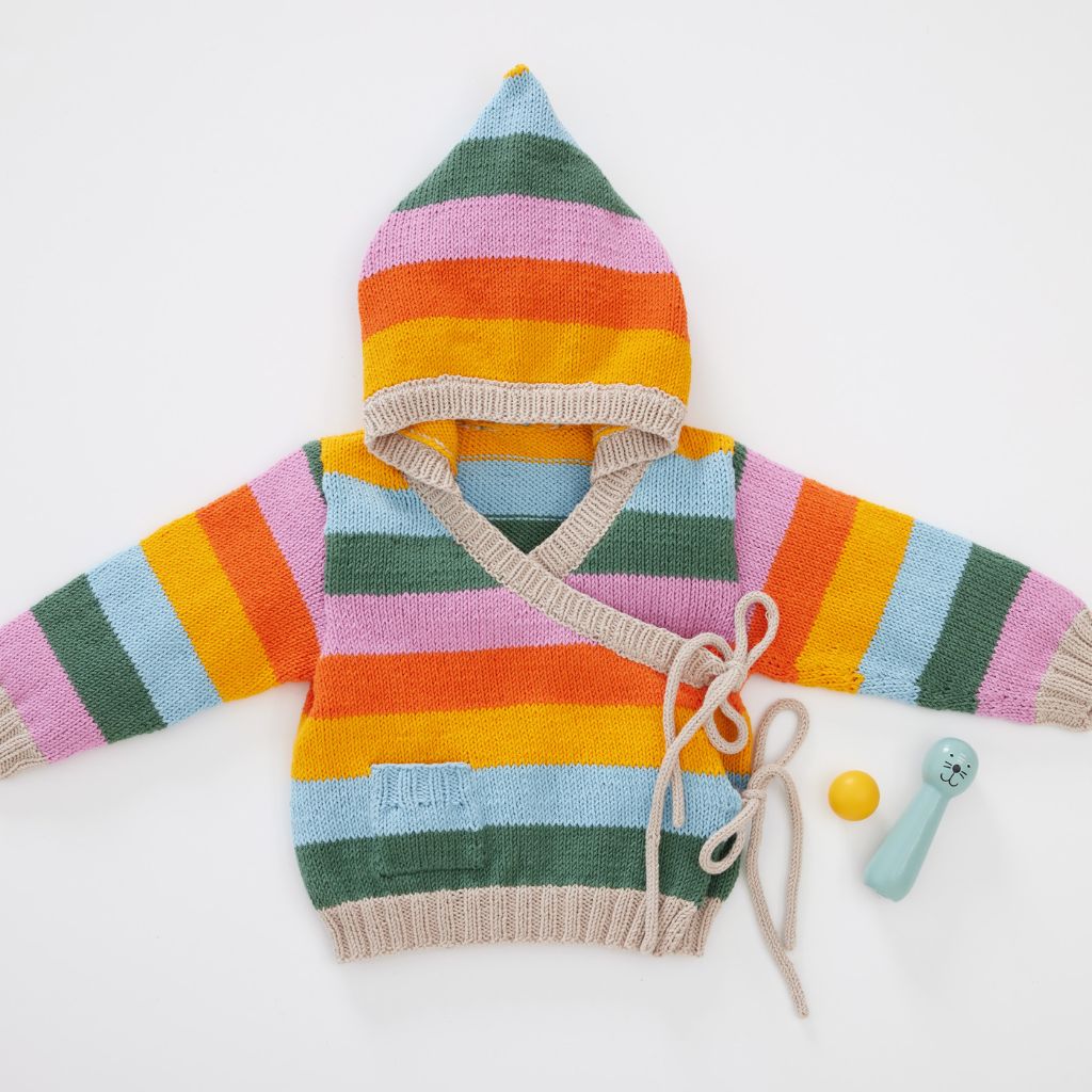 Lana Grossa Pattern Kapuzenjacke Kind Strickanleitung - Lana Grossa (Heft) Lieblingsgarn