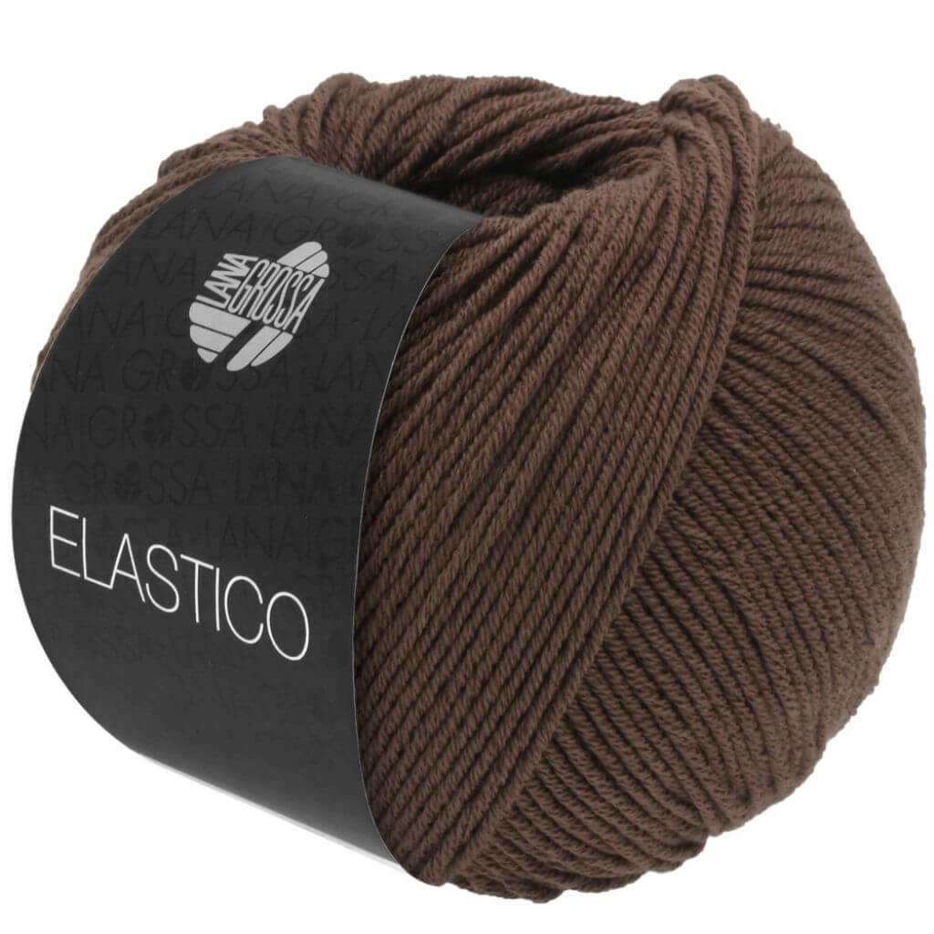 Lana Grossa 182 - Schokobraun Lana Grossa Elastico Lieblingsgarn