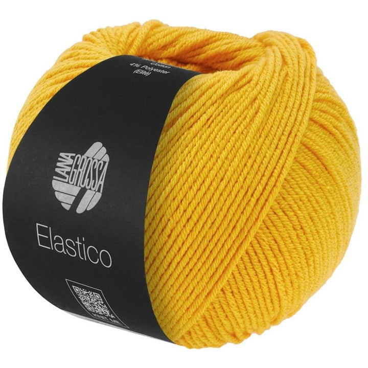 Lana Grossa 203 - Dottergelb Lana Grossa Elastico Lieblingsgarn