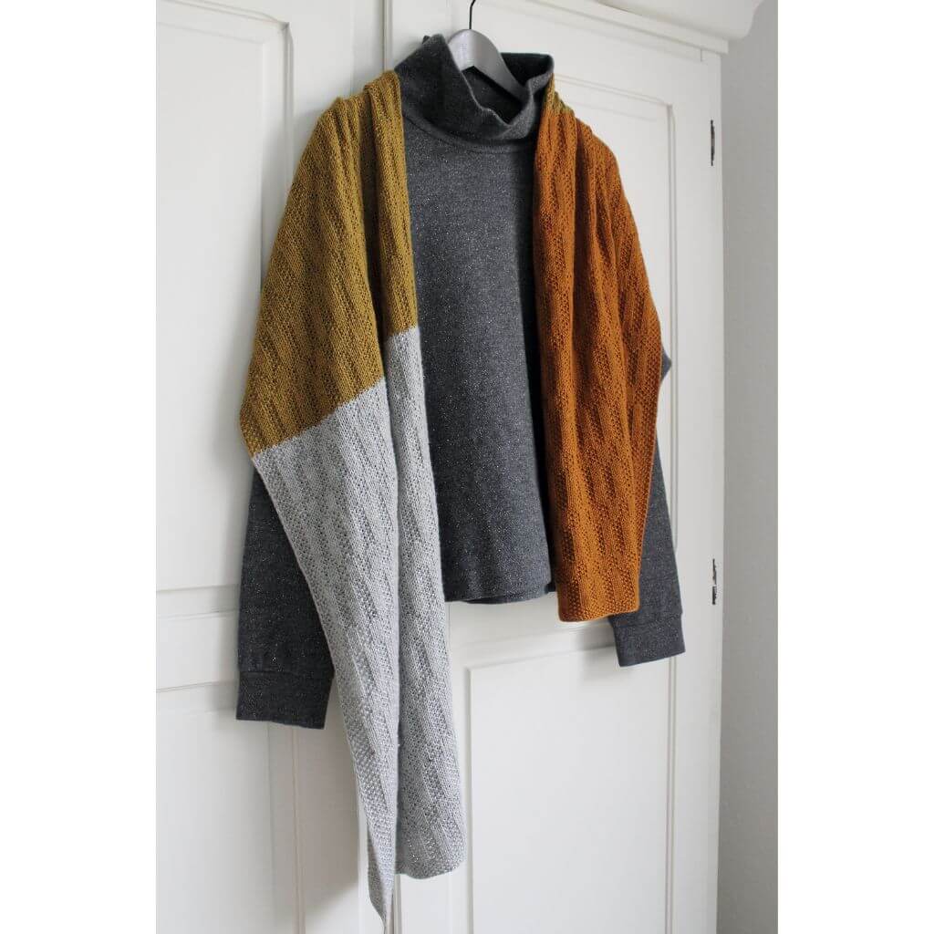 Eviknitwear Pattern Schal Listopad Shawl Strickanleitug - Eviknitwear (PDF) bei bei bei bei bei bei bei bei Lieblingsgarn