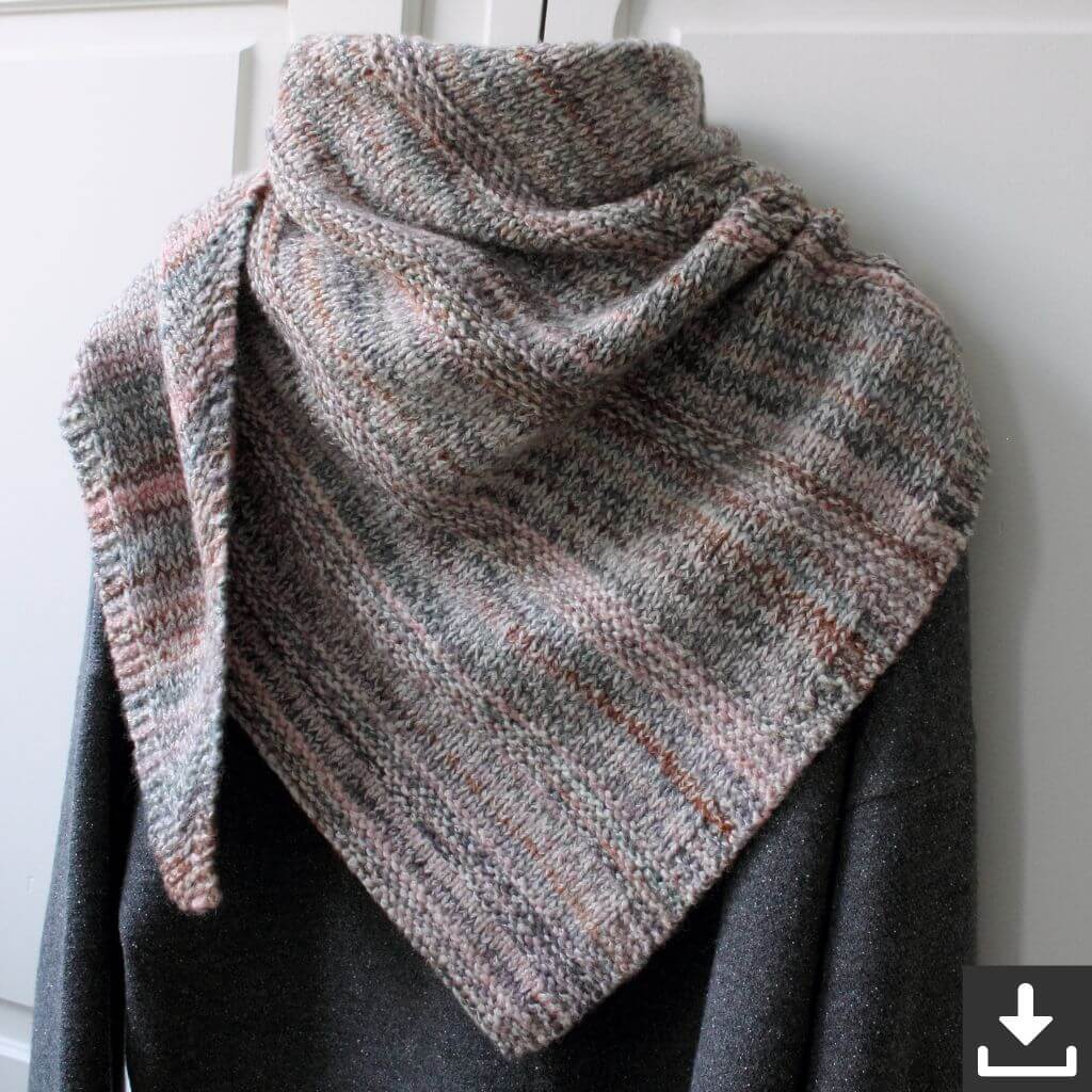 Eviknitwear Pattern Tuch Wintertage Shawl Strickanleitung - Eviknitwear (PDF) bei bei bei bei bei bei bei bei Lieblingsgarn