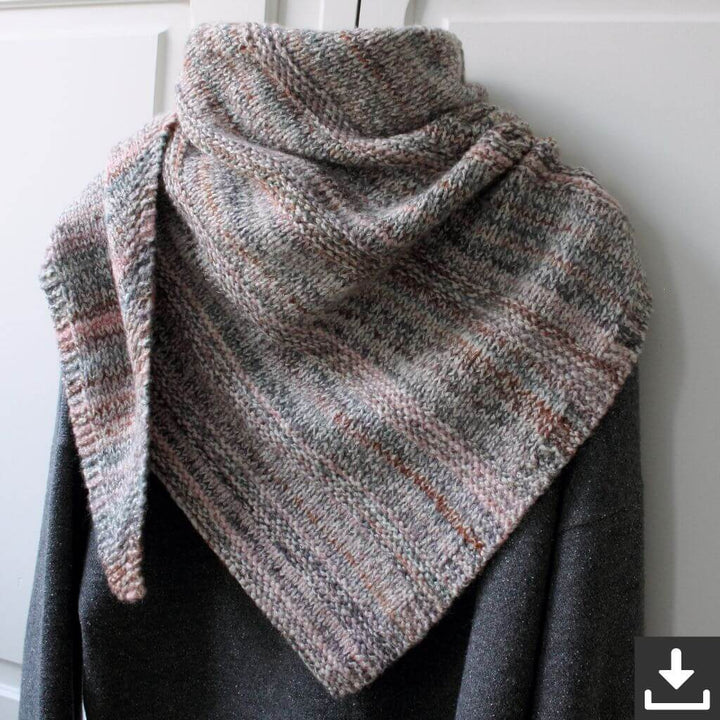 Eviknitwear Pattern Tuch Wintertage Shawl Strickanleitung - Eviknitwear (PDF) bei bei bei bei bei bei bei bei Lieblingsgarn