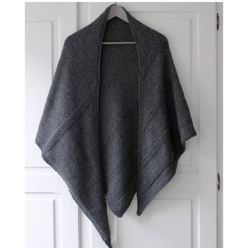 Eviknitwear Pattern Tuch Wintertage Shawl Strickanleitung - Eviknitwear (PDF) bei bei bei bei bei bei bei bei Lieblingsgarn