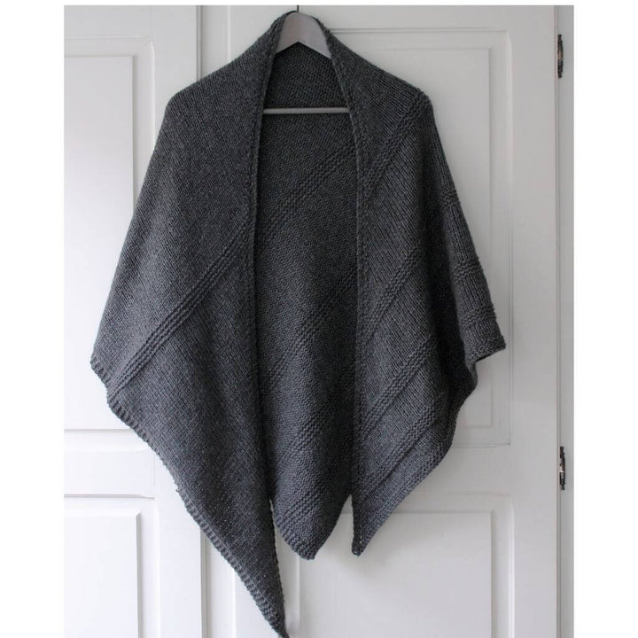 Eviknitwear Pattern Tuch Wintertage Shawl Strickanleitung - Eviknitwear (PDF) bei bei bei bei bei bei bei bei Lieblingsgarn