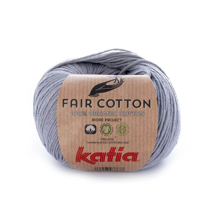 Katia 26 - Mittelgrau Katia Fair Cotton bei bei bei bei bei bei bei bei bei bei bei bei bei bei bei bei bei Lieblingsgarn