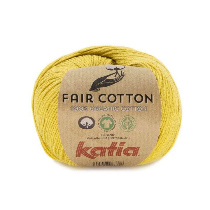 Katia 47 - Hellpistaziengrün Katia Fair Cotton bei bei bei bei bei bei bei bei bei bei bei bei bei bei bei Lieblingsgarn