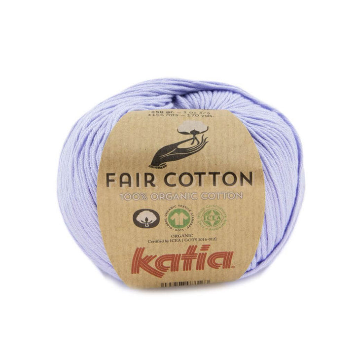 Katia 48 - Helllila Katia Fair Cotton bei bei bei bei bei bei bei bei bei bei bei bei bei bei bei bei bei Lieblingsgarn