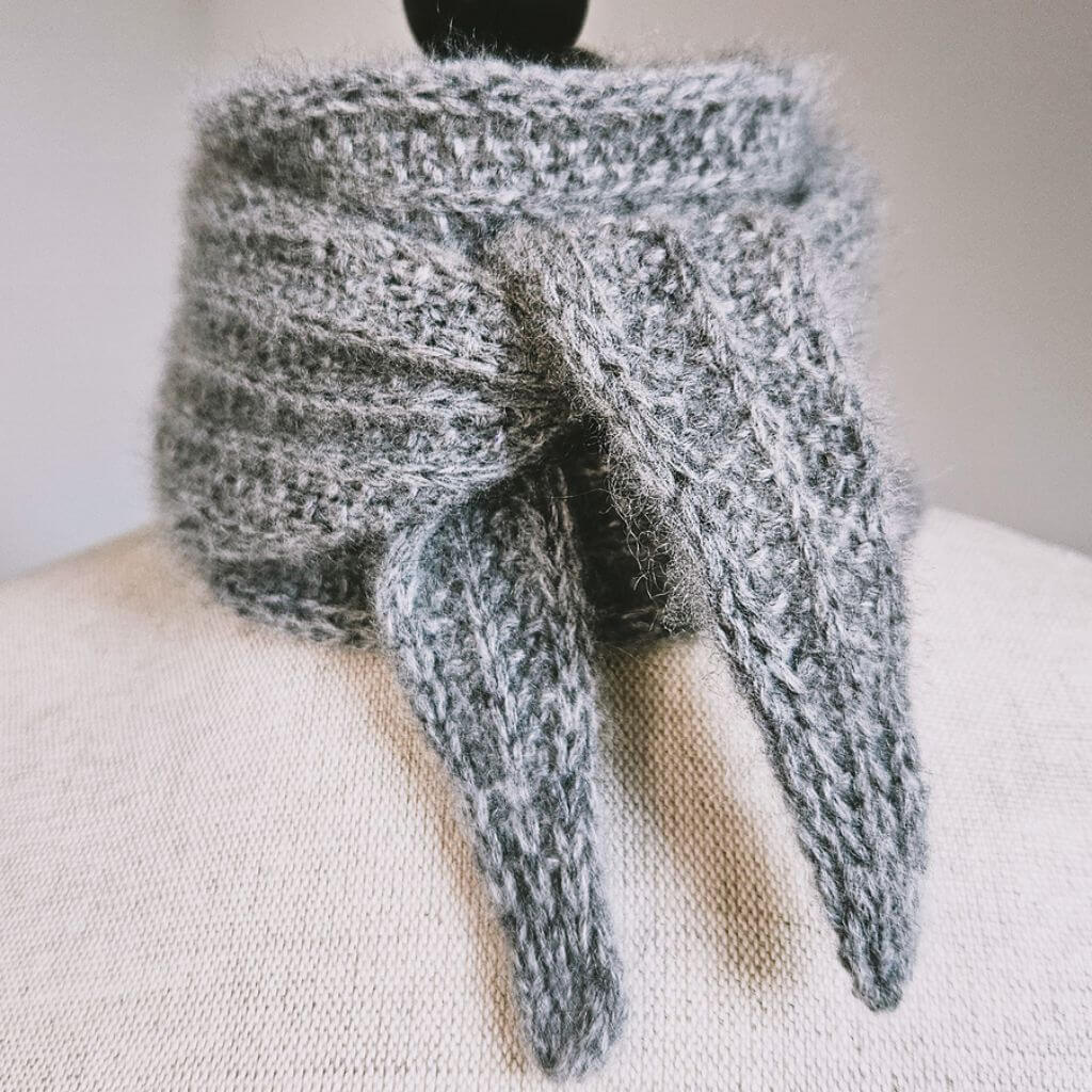 Feinmotorik Pattern All Used Up Scarf Strickanleitung - Feinmotorik (PDF) Lieblingsgarn