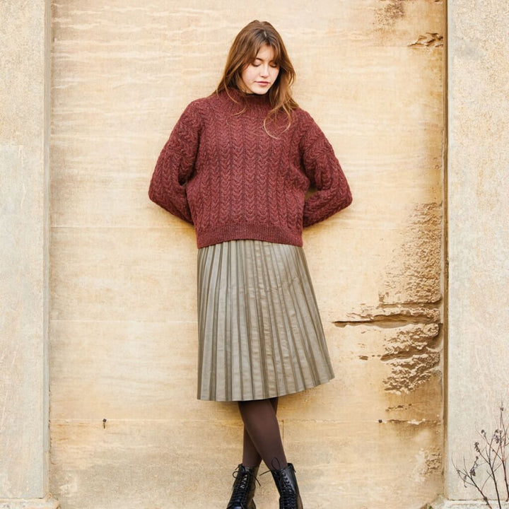 Rowan Felted Tweed Balkan Pullover - Rowan Magazin 74 Lieblingsgarn