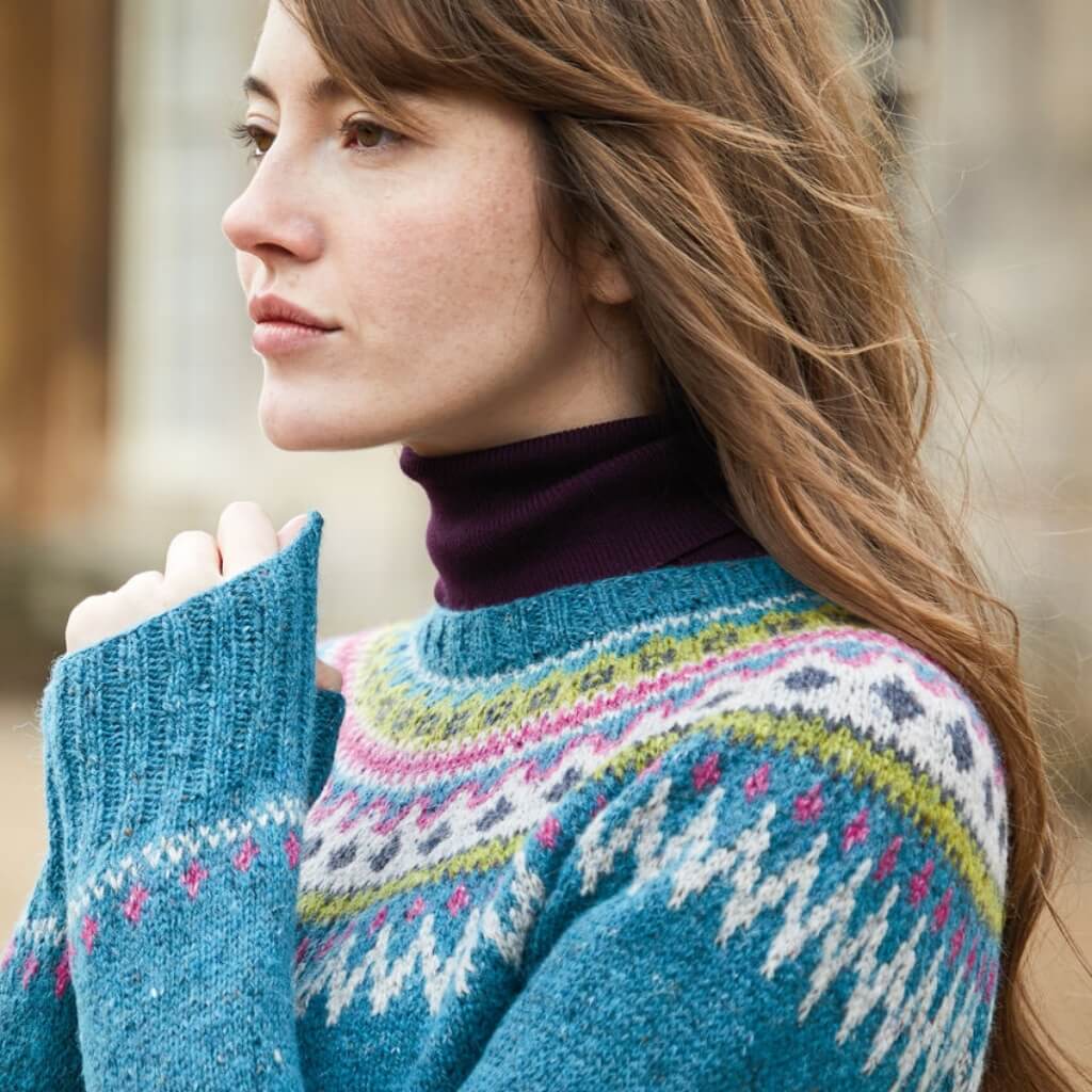 Rowan Felted Tweed Himalayas Pullover - Rowan Magazin 74 Lieblingsgarn