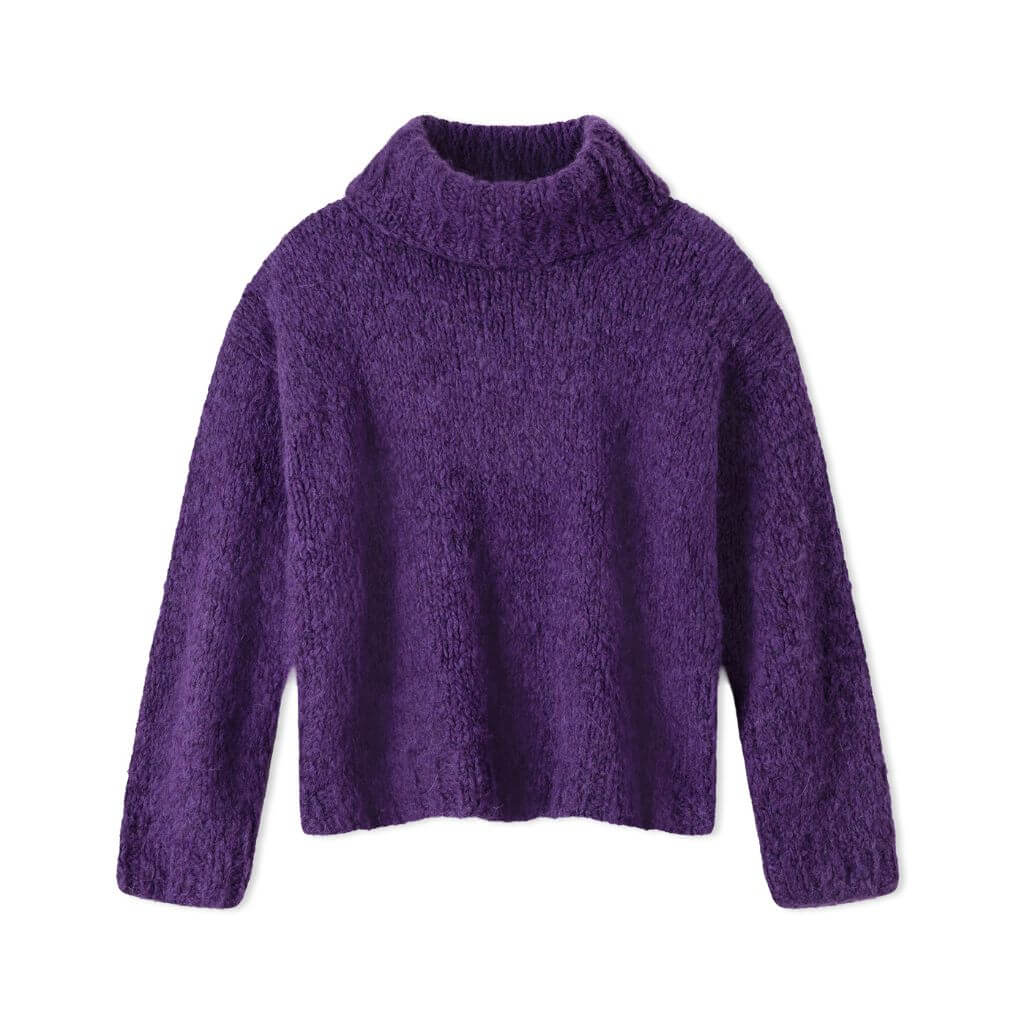 Lana Grossa Pattern Kuscheliger Rollkragenpullover Strickanleitung - Lana Grossa (Heft) bei bei bei bei bei Lieblingsgarn