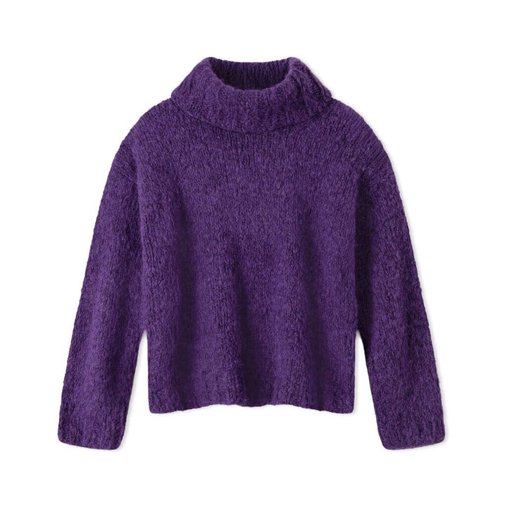 Lana Grossa Pattern Kuscheliger Rollkragenpullover Strickanleitung - Lana Grossa (Heft) bei bei bei bei bei Lieblingsgarn