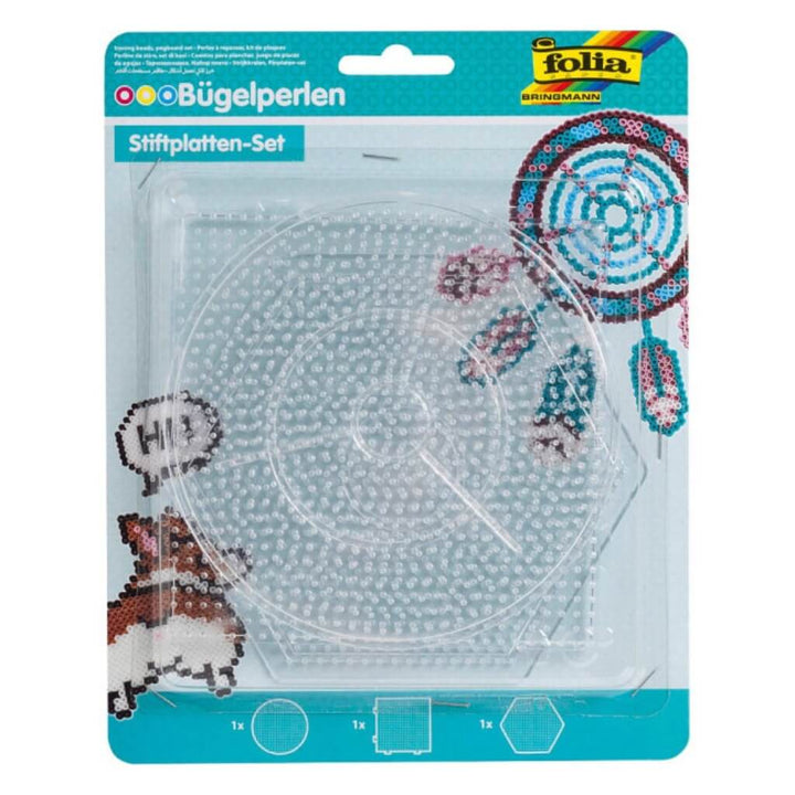 Lieblingsgarn Folia Stiftplatten für Bügelperlen 3 Motive Lieblingsgarn