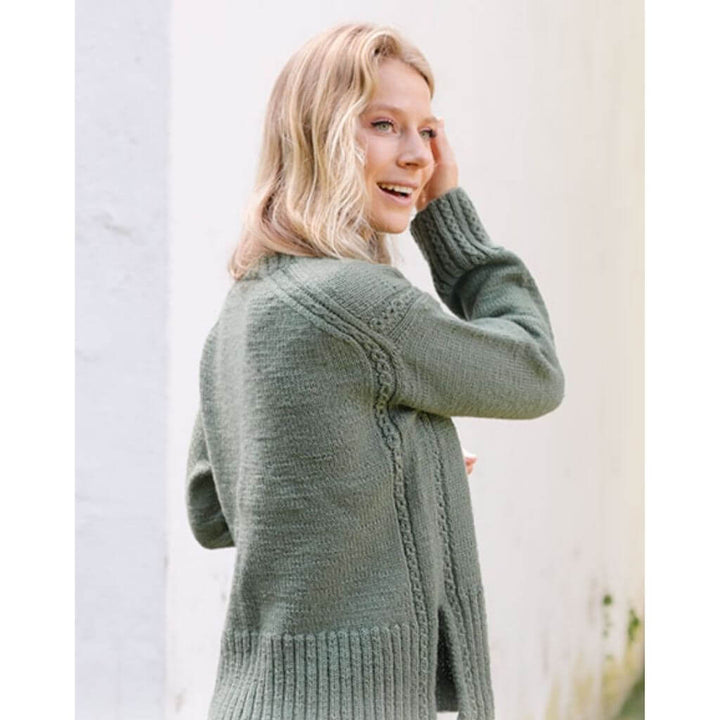 Drops Design Pattern Damen Pullover Forest Mystery Strickanleitung - Drops (PDF) Lieblingsgarn