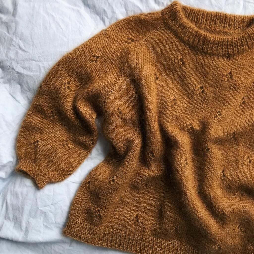 PetiteKnit Pattern Damen Pullover Fortune Sweater Strickanleitung - PetiteKnit (Heft) bei bei bei bei bei bei Lieblingsgarn