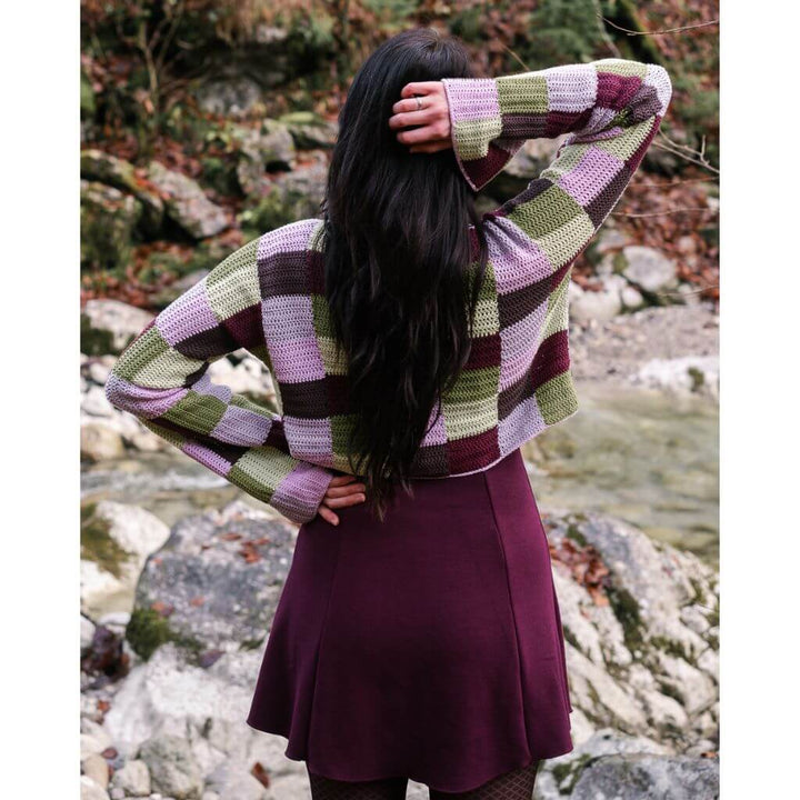 Wisteria Knitting Free Flow Sweater Häkelanleitung – Bild 3 von 3 bei bei Lieblingsgarn