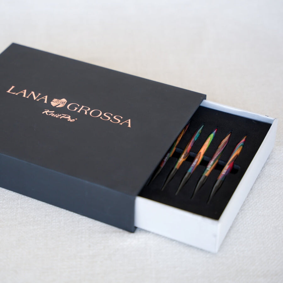 Lana Grossa Rundstricknadel Set Design-Holz Color bei bei bei bei bei bei bei bei bei bei bei bei bei bei bei Lieblingsgarn