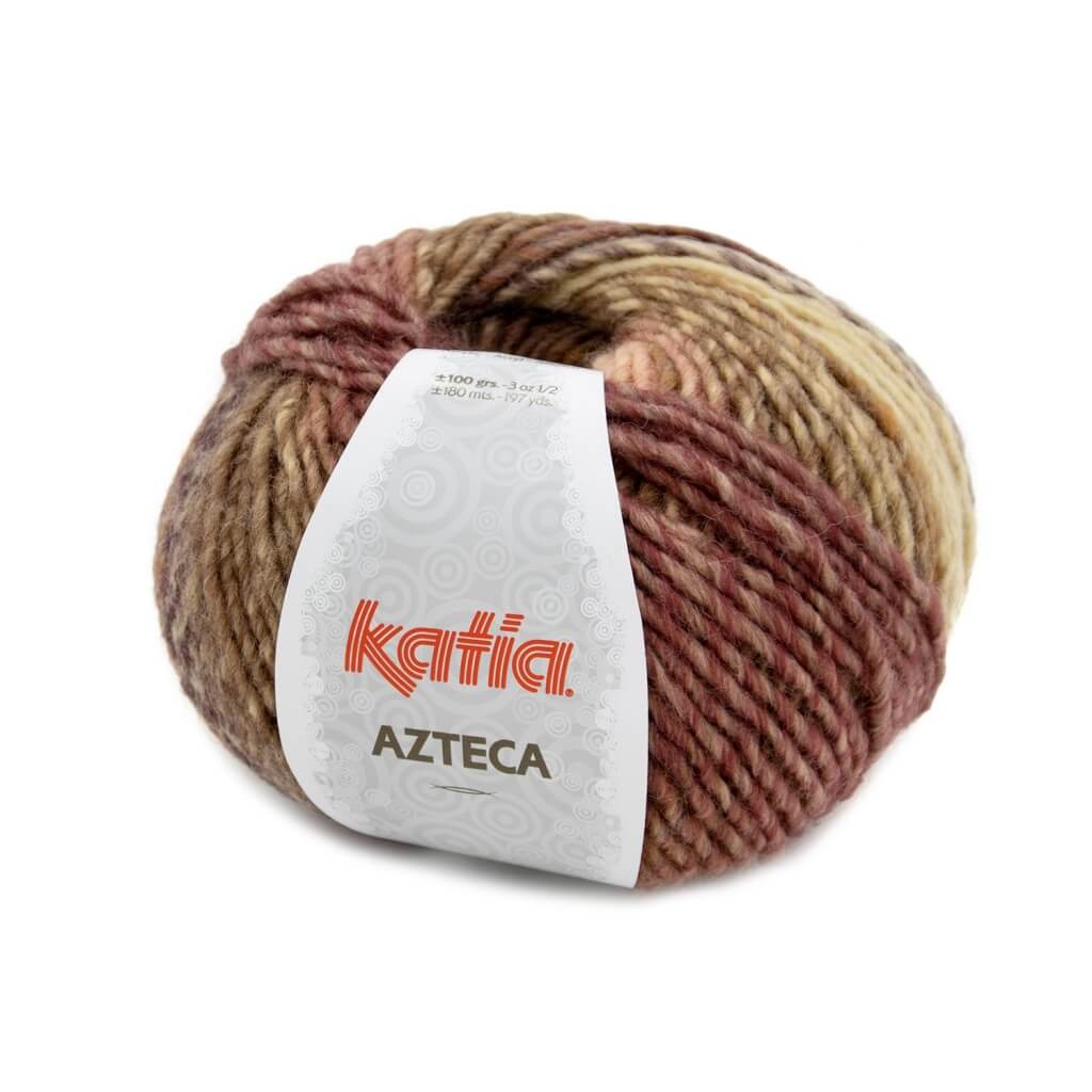 Katia 7877-Braun-Orange-Naturweiß-Lila Katia Azteca bei bei bei bei bei bei bei bei bei bei bei bei bei bei Lieblingsgarn