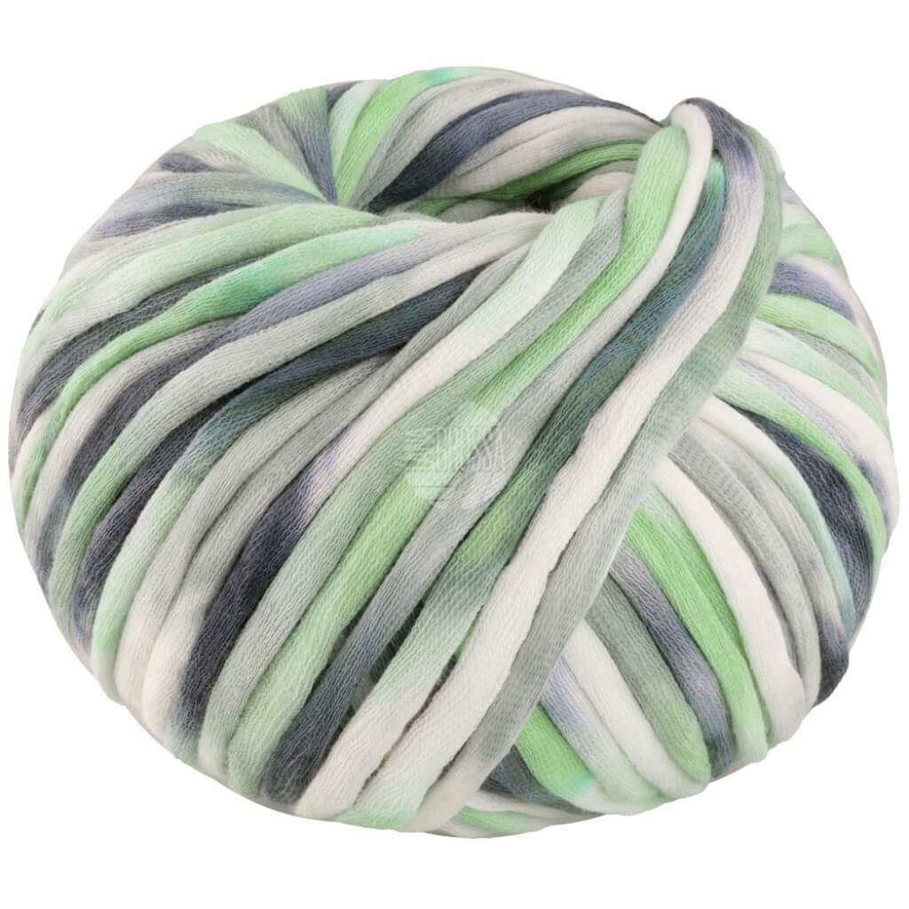 Lana Grossa Stricken &amp; Häkeln 13 - Dunkel-/Hellgrau/Weiß/Mint Lana Grossa Gelato Lieblingsgarn