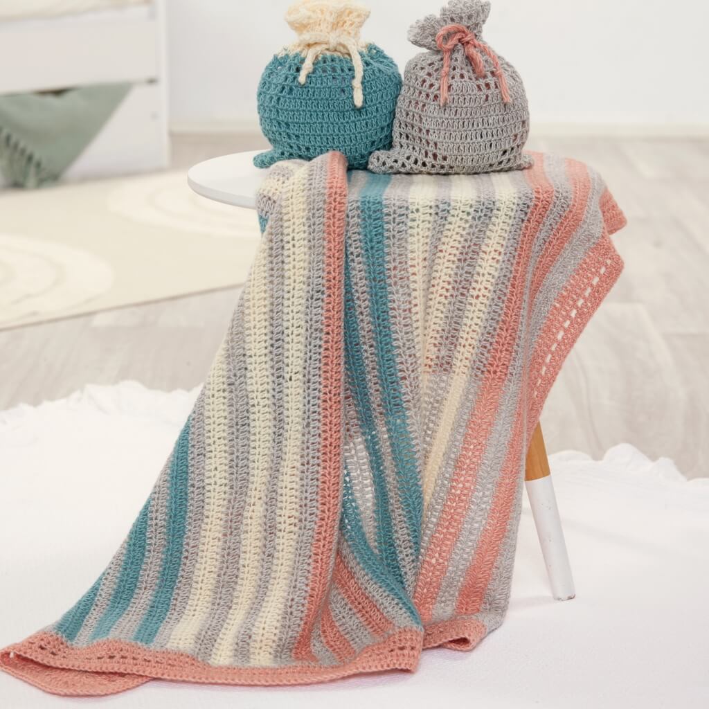 Lana Grossa Pattern Baby Häkeldecke Häkelset - Lana Grossa (PDF) Lieblingsgarn