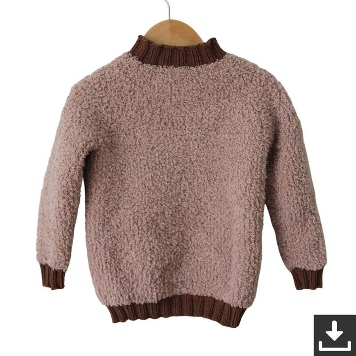 Go Handmade Pattern Sweater Kim Kids Strickanleitung - Go Handmade (PDF) Lieblingsgarn