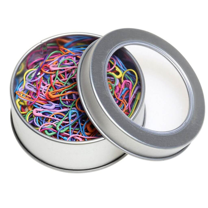 Go Handmade Maschenmarkierer in Metallbox, Farbe Multicolor – Metall bei Lieblingsgarn