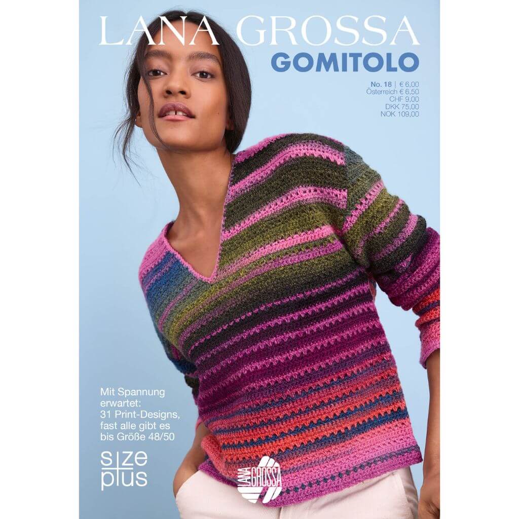 Lana Grossa Lana Grossa Heft - Gomitolo Nr. 18 Lieblingsgarn