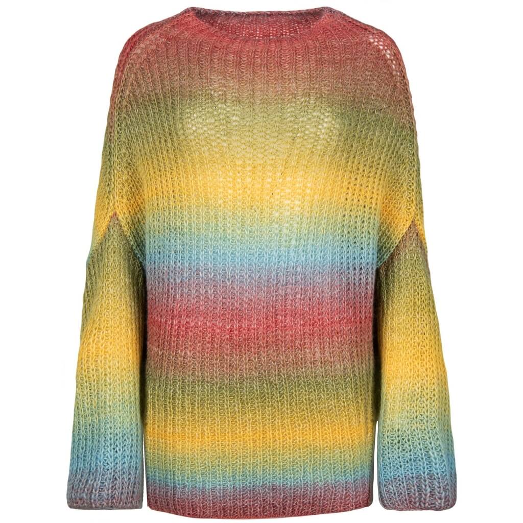 Lana Grossa Pattern Bunter Pullover Strickset - Lana Grossa (PDF) Lieblingsgarn