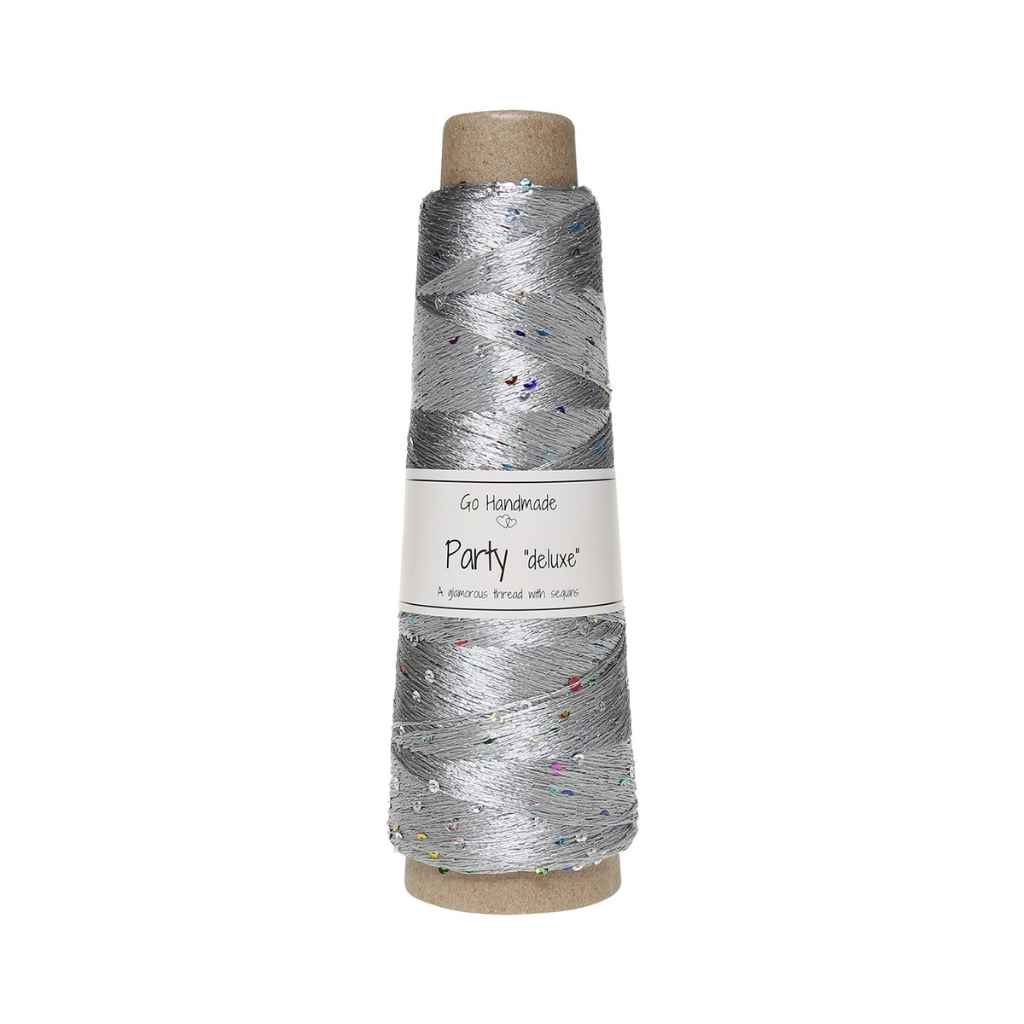 Go Handmade Grey Go handmade Yarn Party deluxe 50g Lieblingsgarn