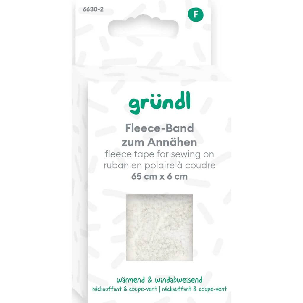 Gründl natur Gründl Fleece Band zum Annähen Lieblingsgarn