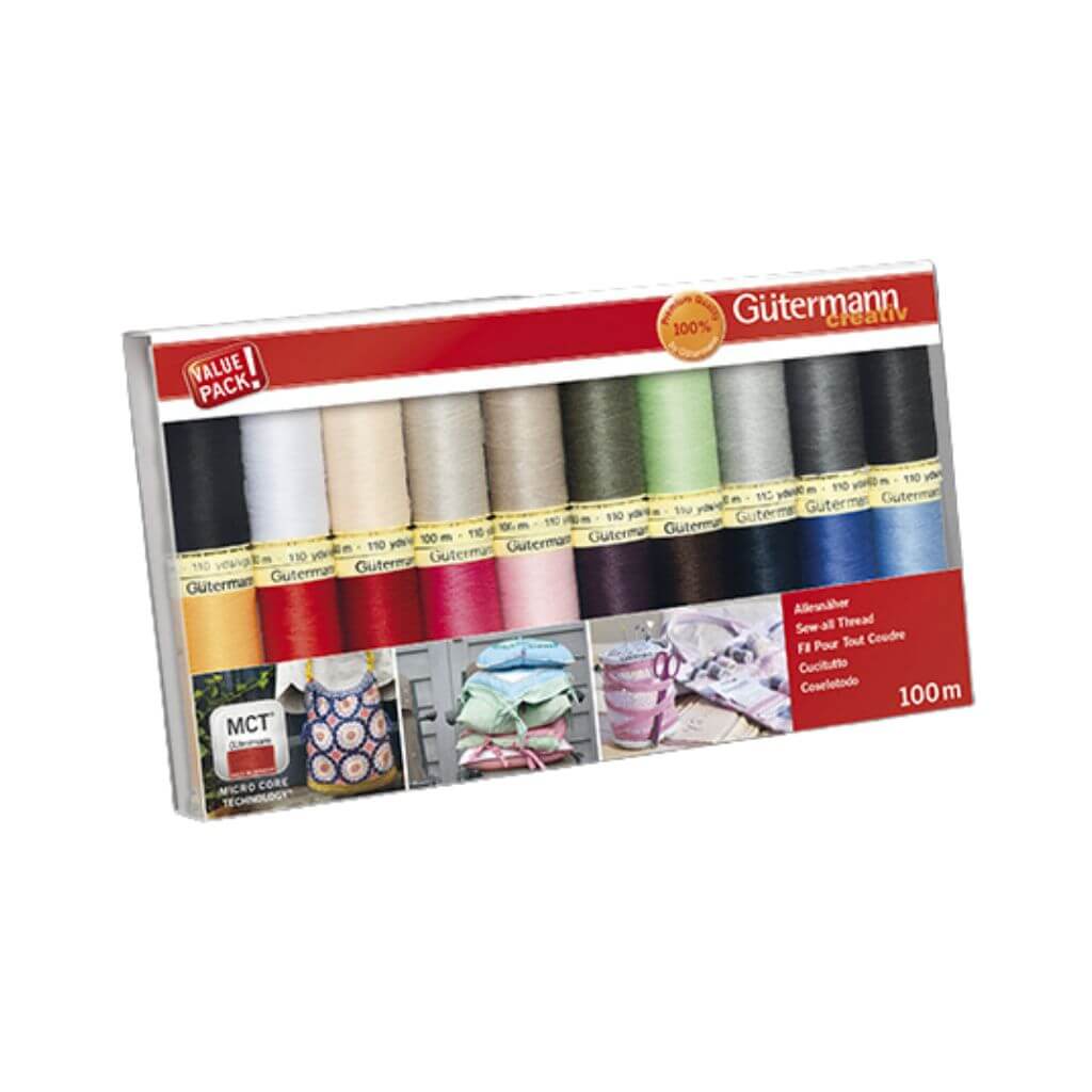 Gütermann Nähgarn Gütermann Nähfaden-Set Allesnäher - 20 Farben bei bei bei bei bei bei bei bei bei bei Lieblingsgarn