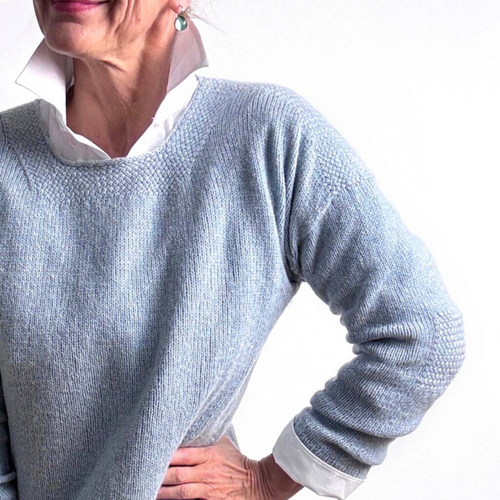 Hinterm Stein Pullover Bandweaver Strickanleitung - Hinterm Stein (PDF) bei bei bei bei bei bei bei bei bei bei Lieblingsgarn
