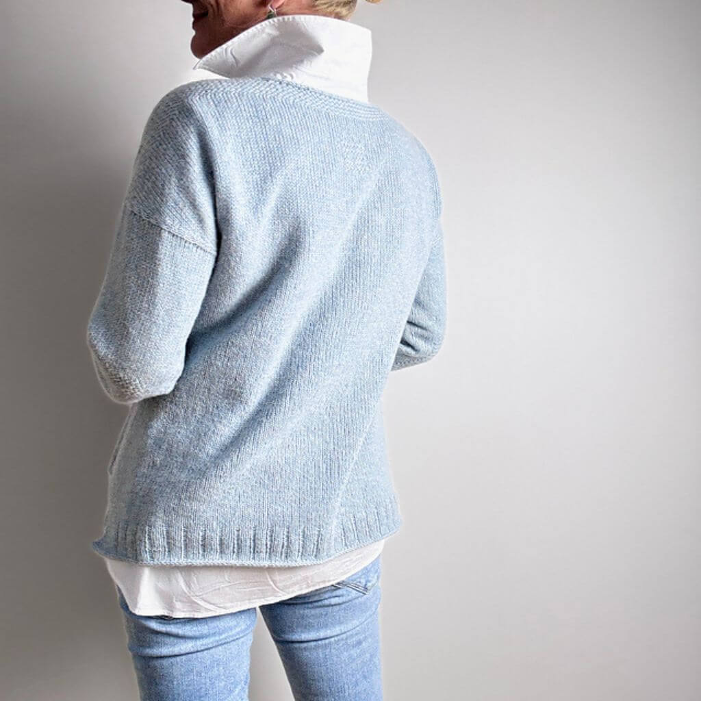 Hinterm Stein Pullover Bandweaver Strickanleitung - Hinterm Stein (PDF) bei bei bei bei bei bei bei bei bei bei Lieblingsgarn