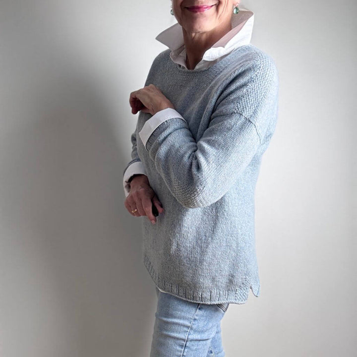 Hinterm Stein Pullover Bandweaver Strickanleitung - Hinterm Stein (PDF) bei bei bei bei bei bei bei bei bei bei Lieblingsgarn