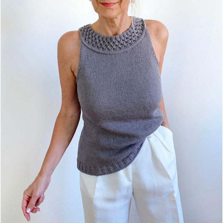 Hinterm Stein Pattern Big Chain Top Strickanleitung - Hinterm Stein (PDF) bei bei bei bei bei bei bei bei bei Lieblingsgarn
