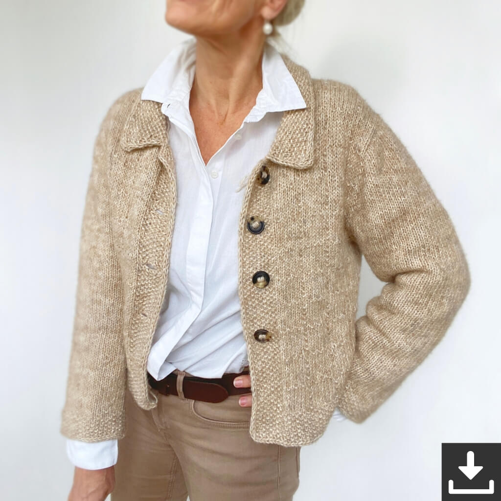 Hinterm Stein Cozy Cubes Jacke Strickanleitung - Hinterm Stein (PDF) bei bei bei bei bei bei bei bei bei bei Lieblingsgarn