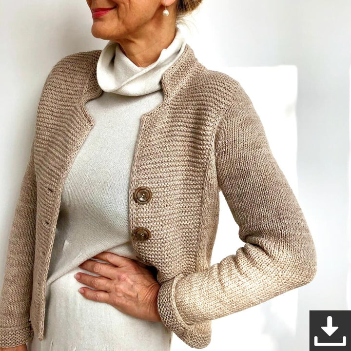 Hinterm Stein Ripple Jacket Strickanleitung - Hinterm Stein (PDF) bei bei bei bei bei bei bei bei bei bei bei Lieblingsgarn