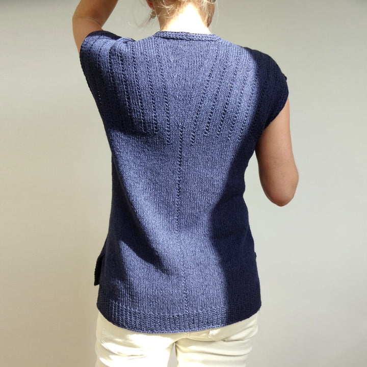 Hinterm Stein Summer Line Top Strickanleitung - Hinterm Stein (PDF) Lieblingsgarn