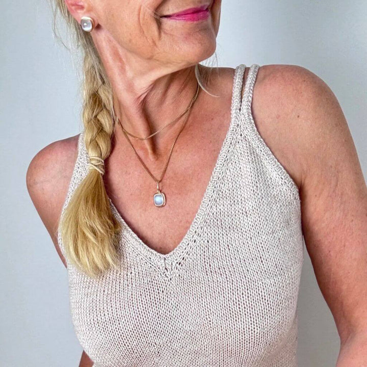 Hinterm Stein Pattern Tagliatelle Top Strickanleitung - Hinterm Stein (PDF) bei bei bei bei bei bei bei bei Lieblingsgarn