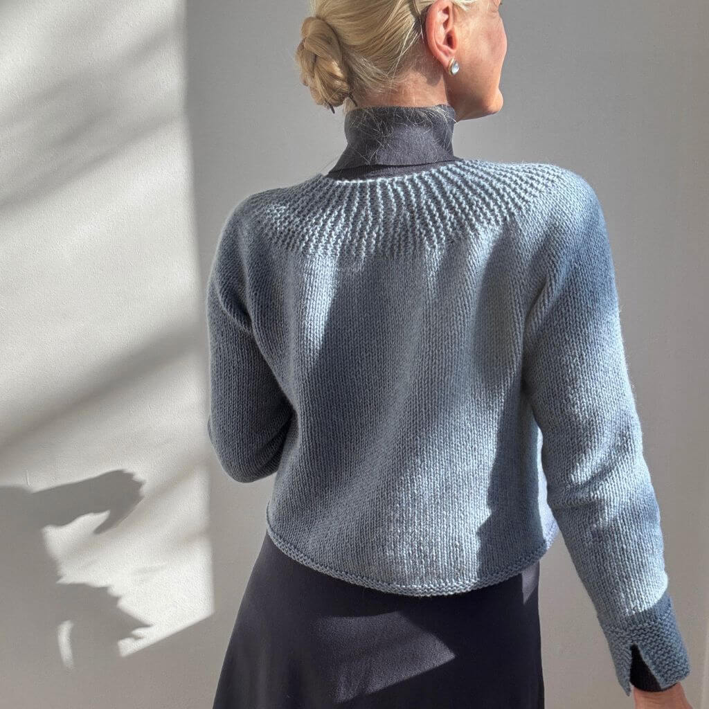 Hinterm Stein Pattern Strickjacke Turn around the Corner Strickanleitung - Hinterm Stein (PDF) Lieblingsgarn