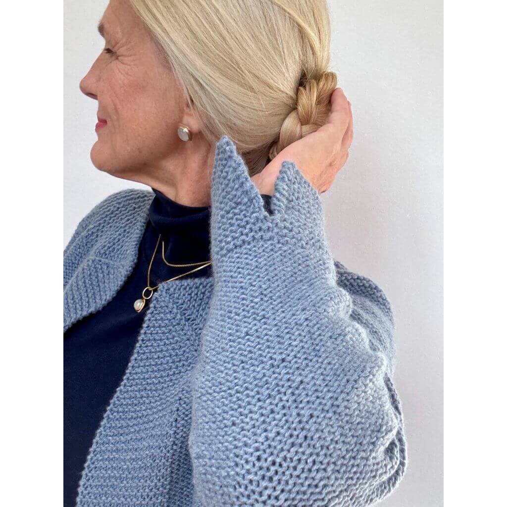 Hinterm Stein Pattern Strickjacke Turn around the Corner Strickanleitung - Hinterm Stein (PDF) Lieblingsgarn