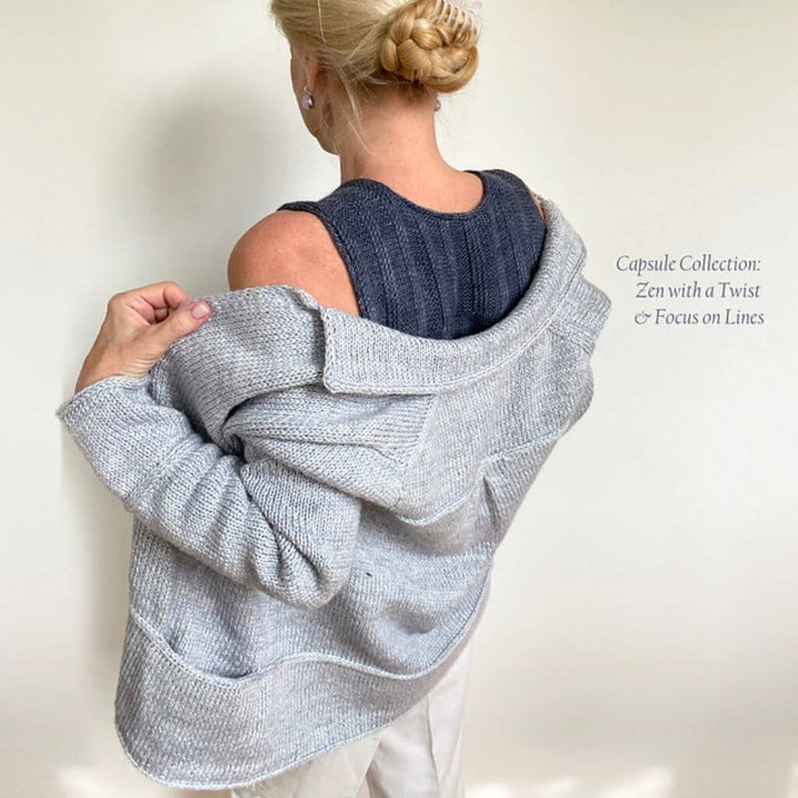 Hinterm Stein Pattern Top Zen with a Twist Strickanleitung - Hinterm Stein (PDF) Lieblingsgarn