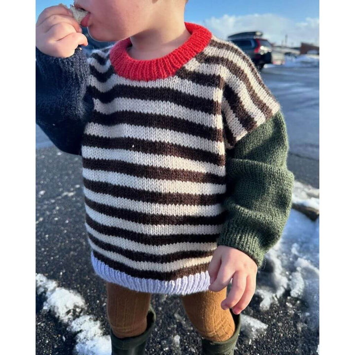 PetiteKnit Pattern Kinder Pullover Holger Sweater Strickanleitung - PetiteKnit (Heft) Lieblingsgarn