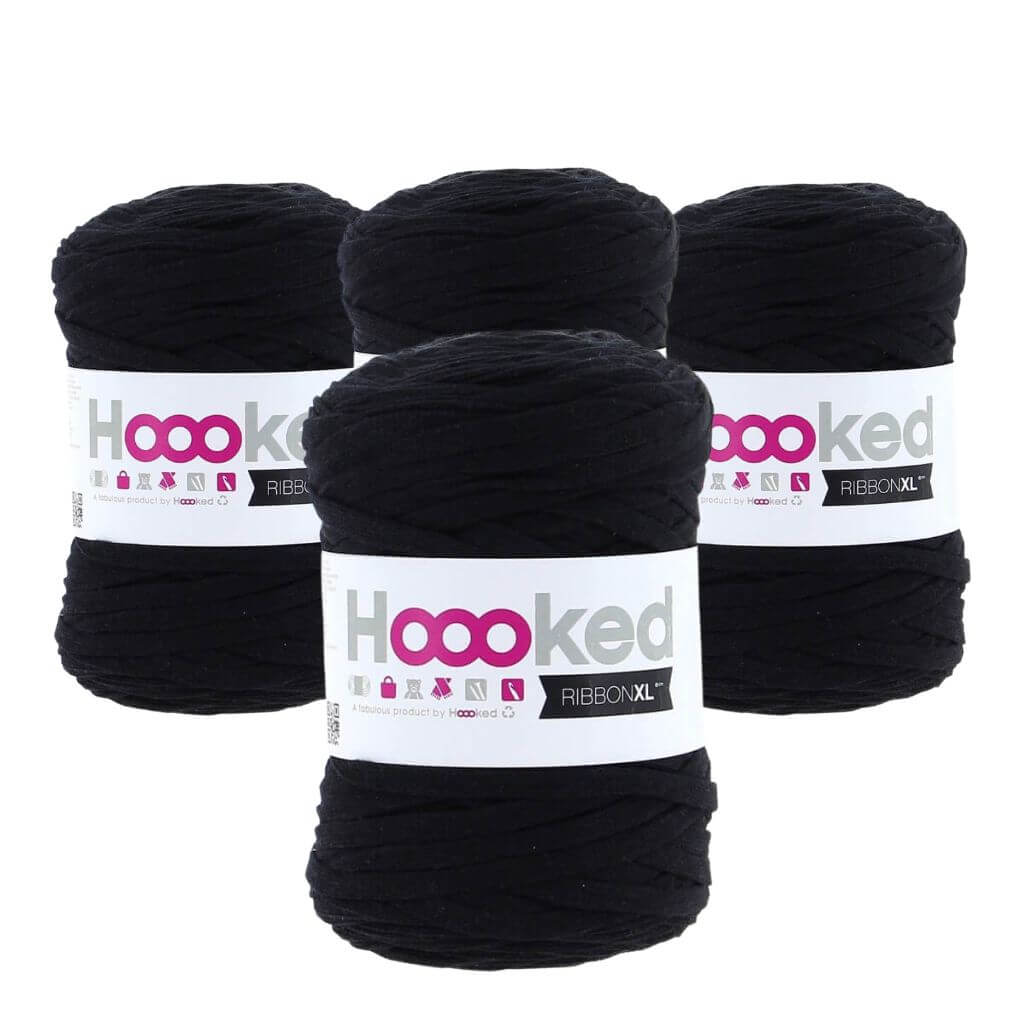 Hoooked Black Night Hoooked RibbonXL 4er Spar-Set Lieblingsgarn
