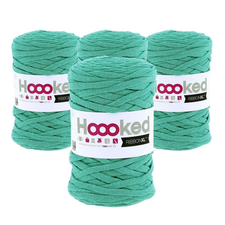 Hoooked Happy Mint Hoooked RibbonXL 4er Spar-Set Lieblingsgarn
